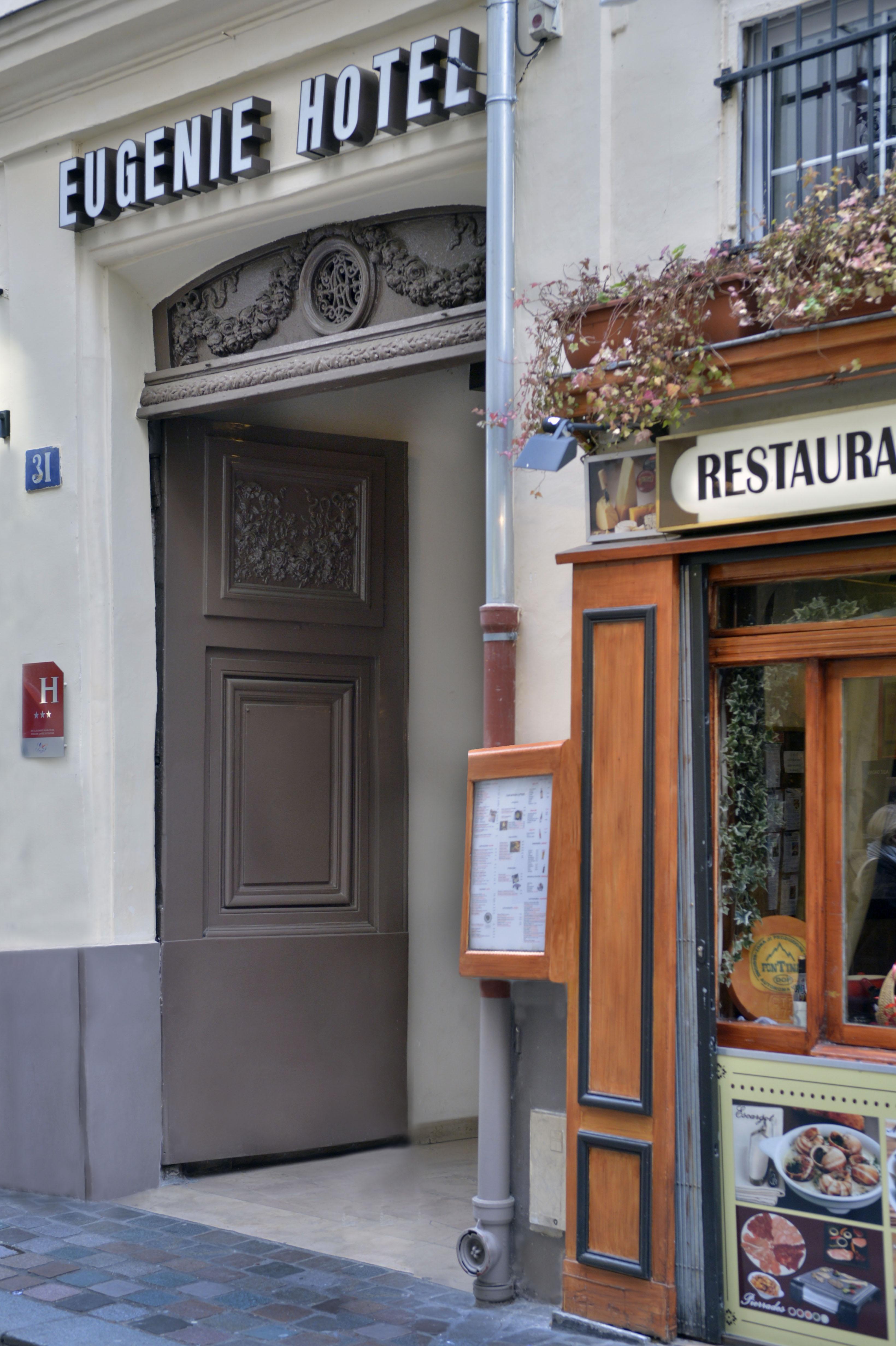 Hotel Eugenie Paris Bagian luar foto